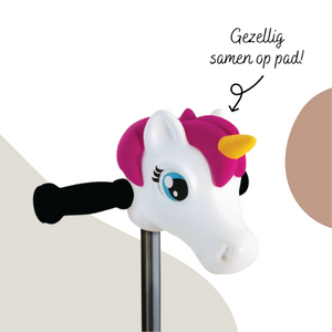 Micro Step Deluxe | Maxi Roze LED incl. Unicorn Head