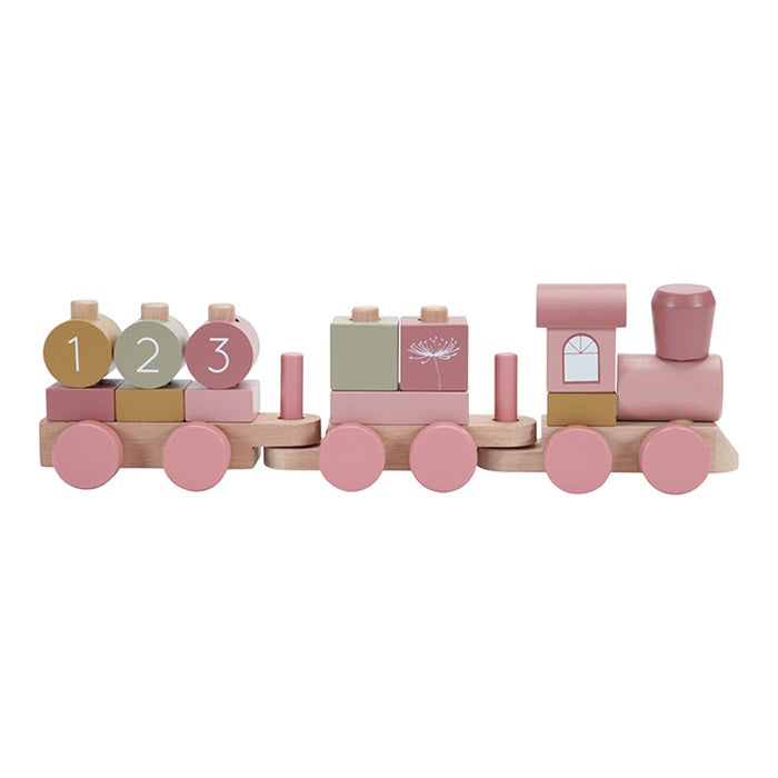 Little Dutch | Blokkentrein Wild Flowers