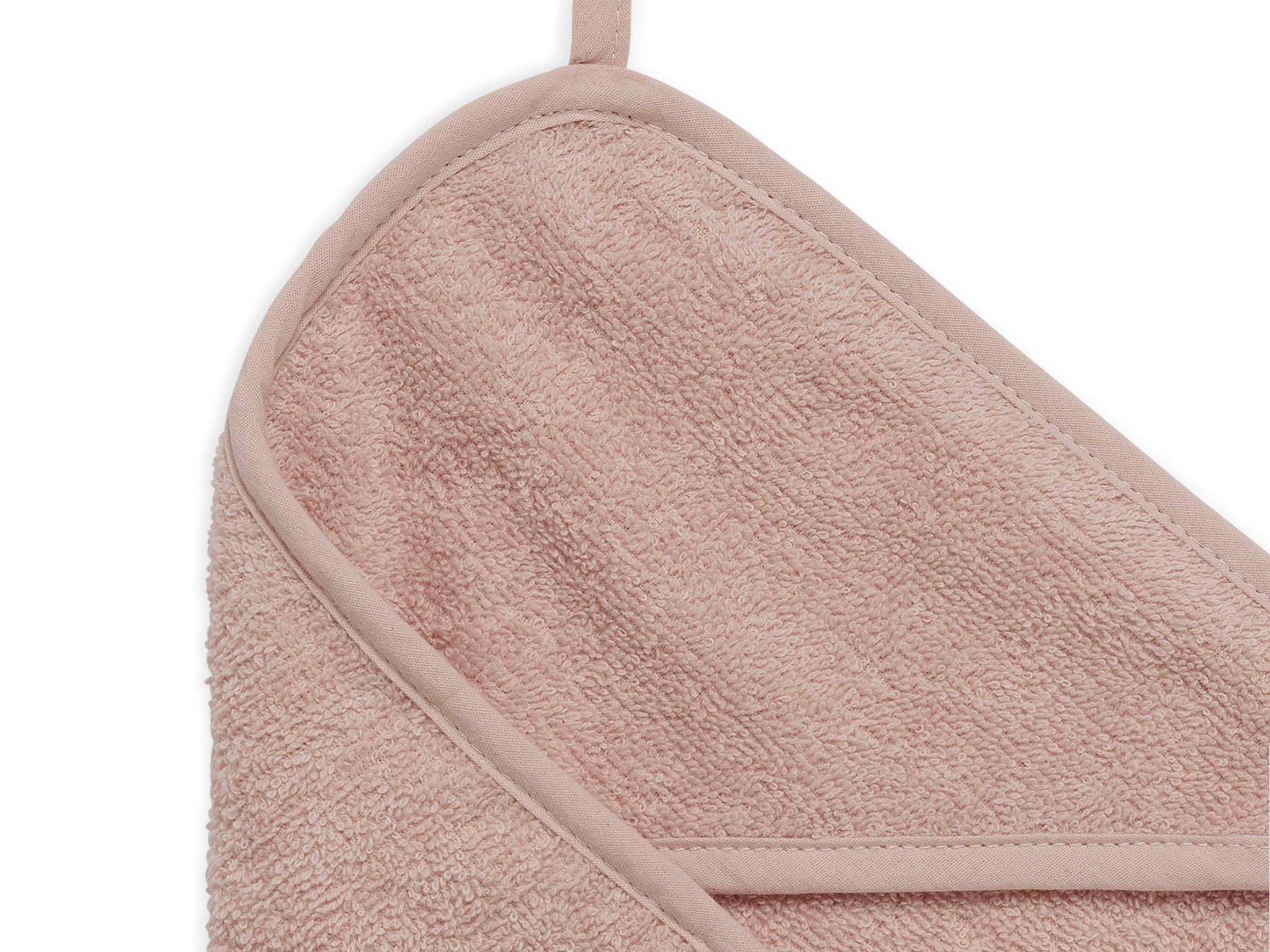 Jollein | Badcape Badstof Pale Pink - 75x75cm