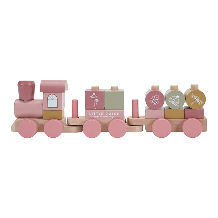 Little Dutch | Blokkentrein Wild Flowers