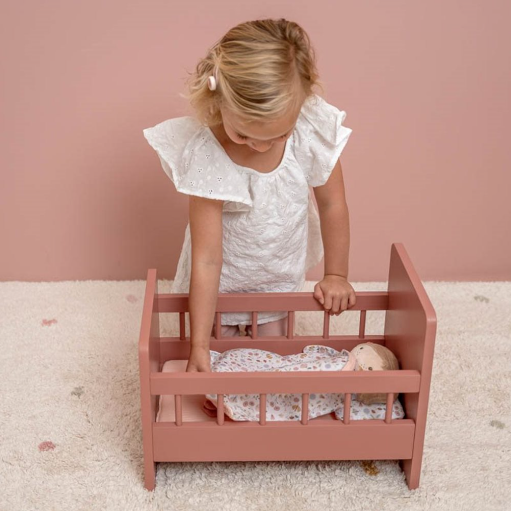 Little Dutch || Houten Poppenbedje