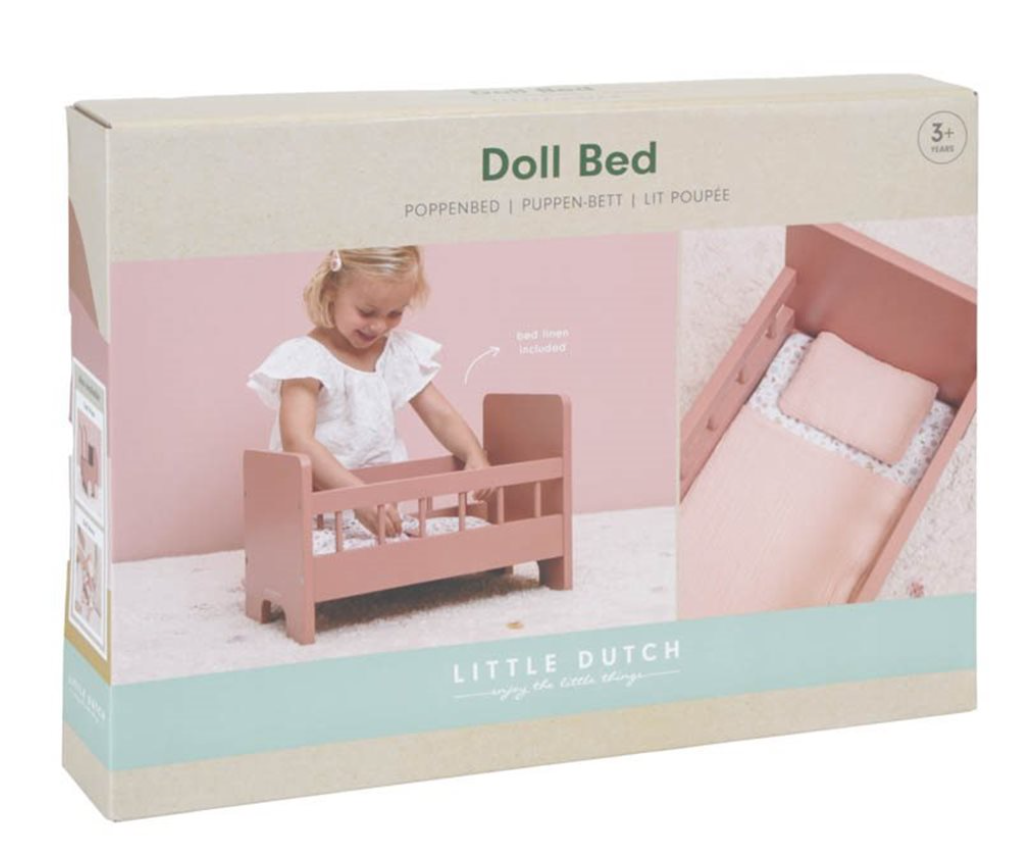 Little Dutch || Houten Poppenbedje
