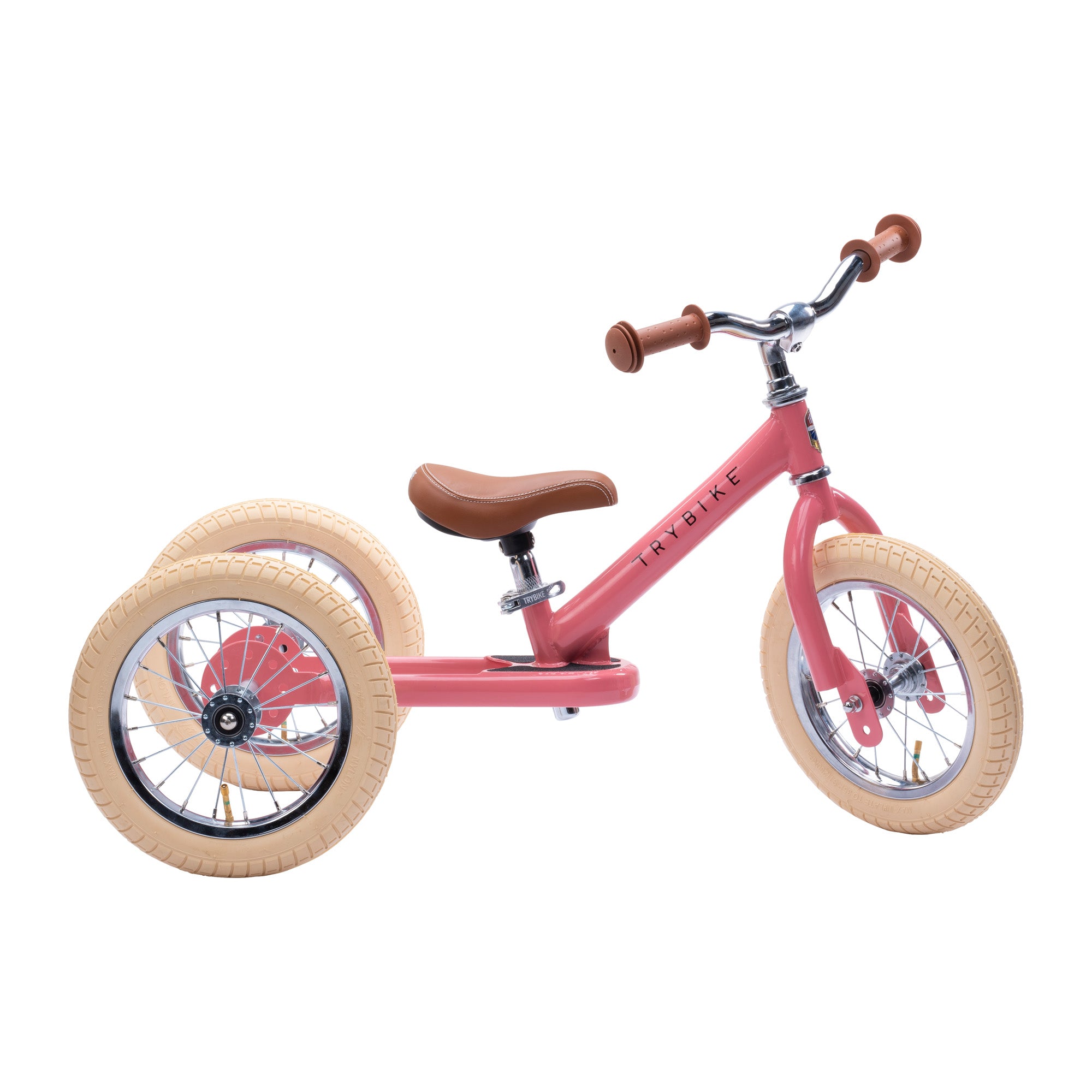Trybike Steel 2in1 | Vintage Pink