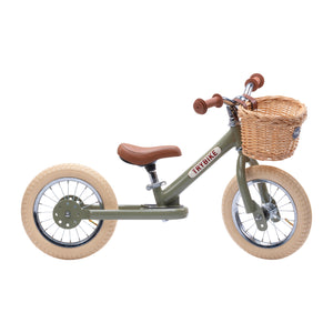 Trybike Steel | Rieten Fietsmandje