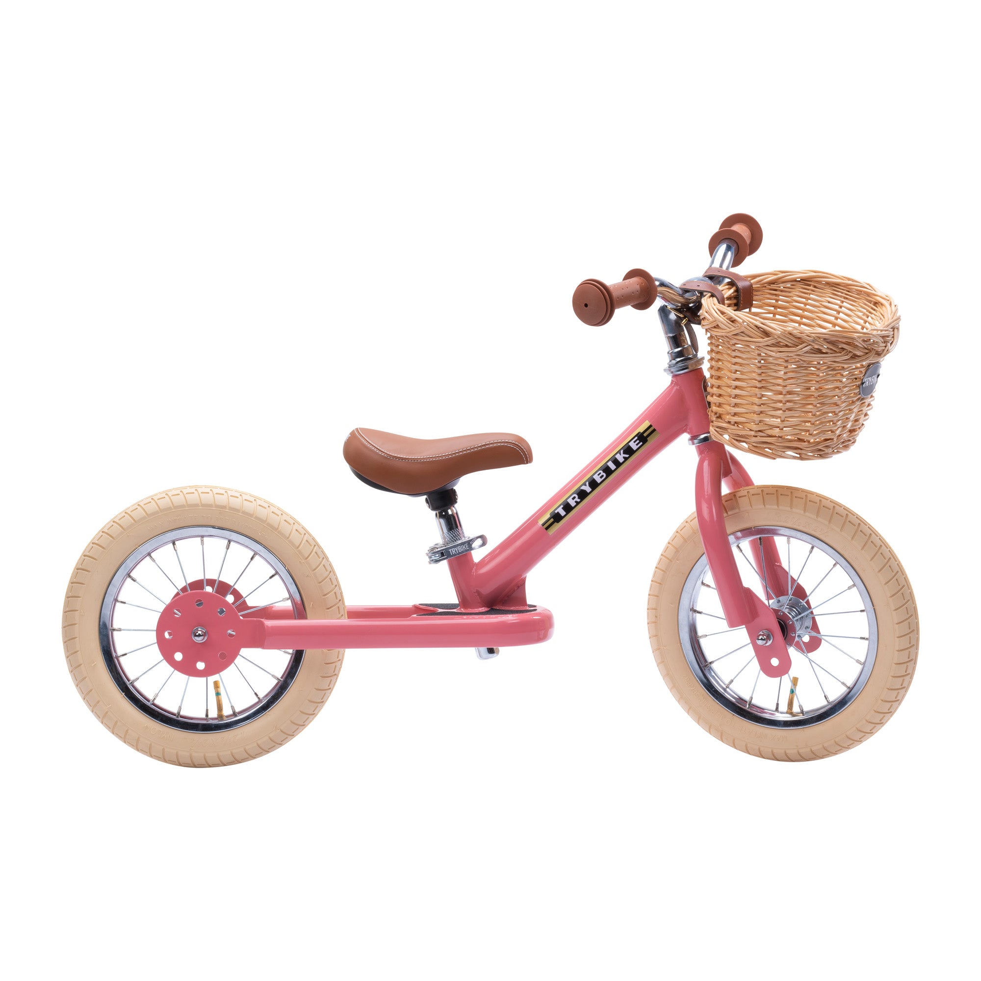 Trybike Steel | Rieten Fietsmandje
