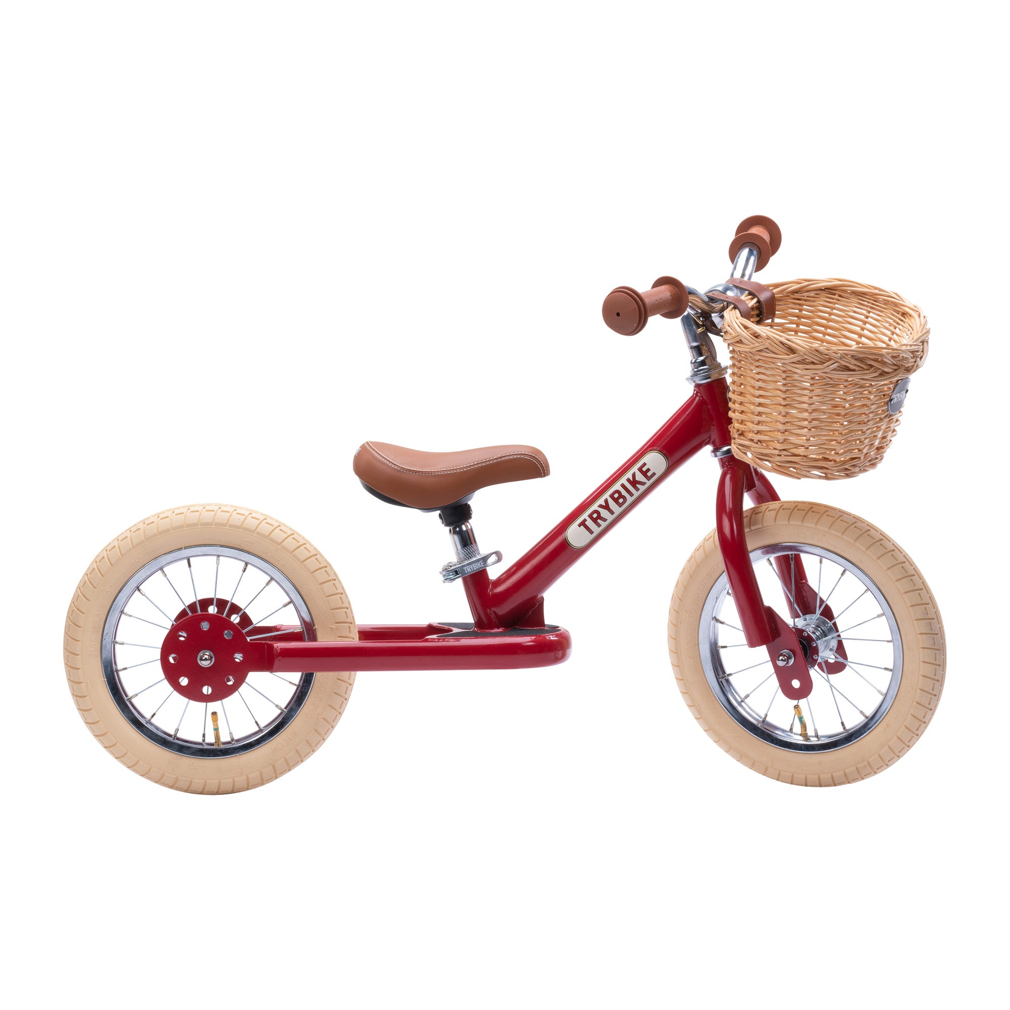 Trybike Steel | Rieten Fietsmandje