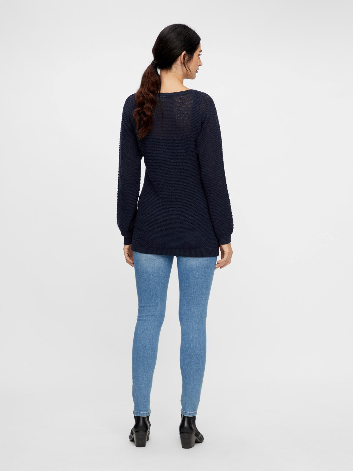 Mamalicious | Positiebroek Ono Slim Jeans - Light Blue Denim/Washed