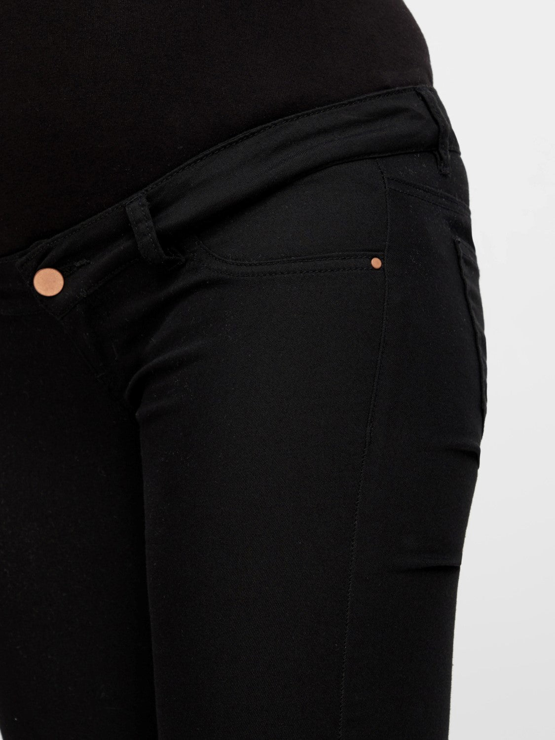 Mamalicious | Positiebroek Juliane Slim Pant - Black