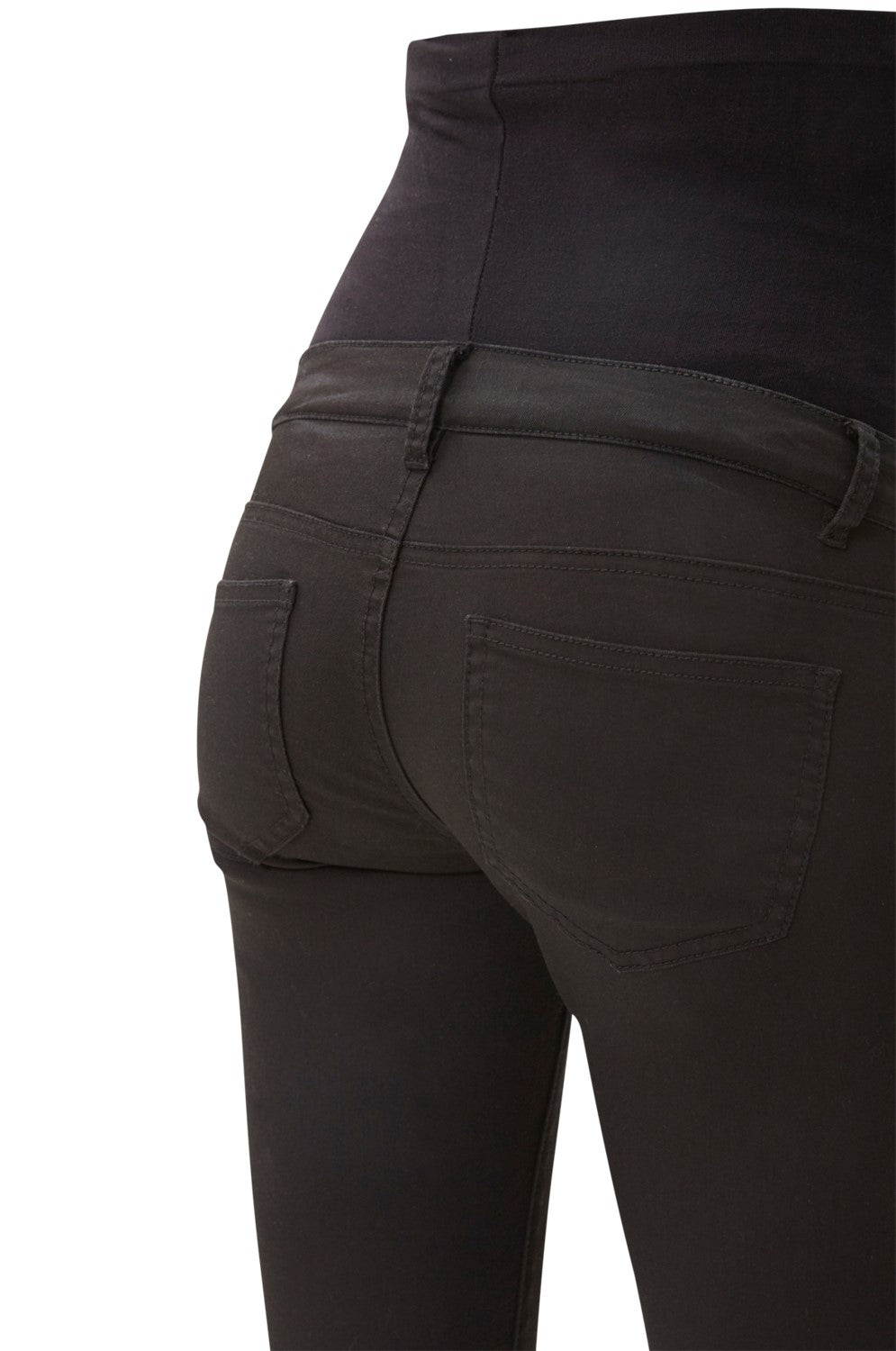Mamalicious | Positiebroek Juliane Slim Pant - Black