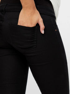 Mamalicious | Positiebroek Juliane Slim Pant - Black