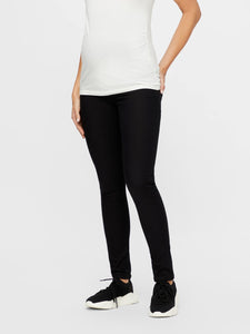 Mamalicious | Positiebroek Juliane Slim Pant - Black