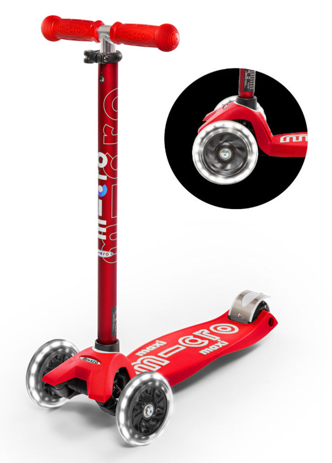 Micro Step Deluxe | Maxi Rood LED